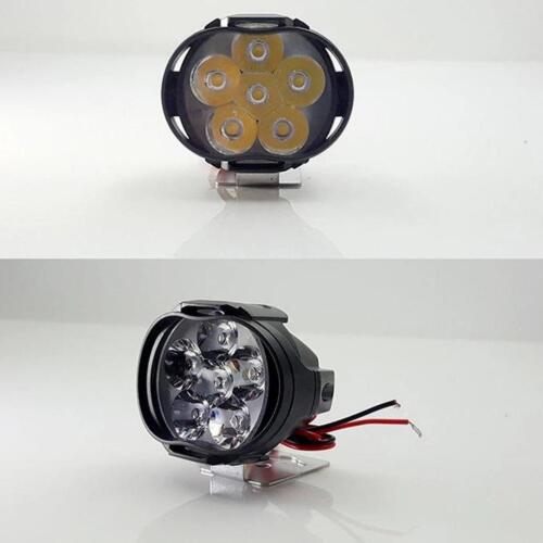 2pcs Car Motorcycle Headlight Spot Fog Lights 6 LED Lamp Head Front QUALITY D8W8 - Afbeelding 1 van 13