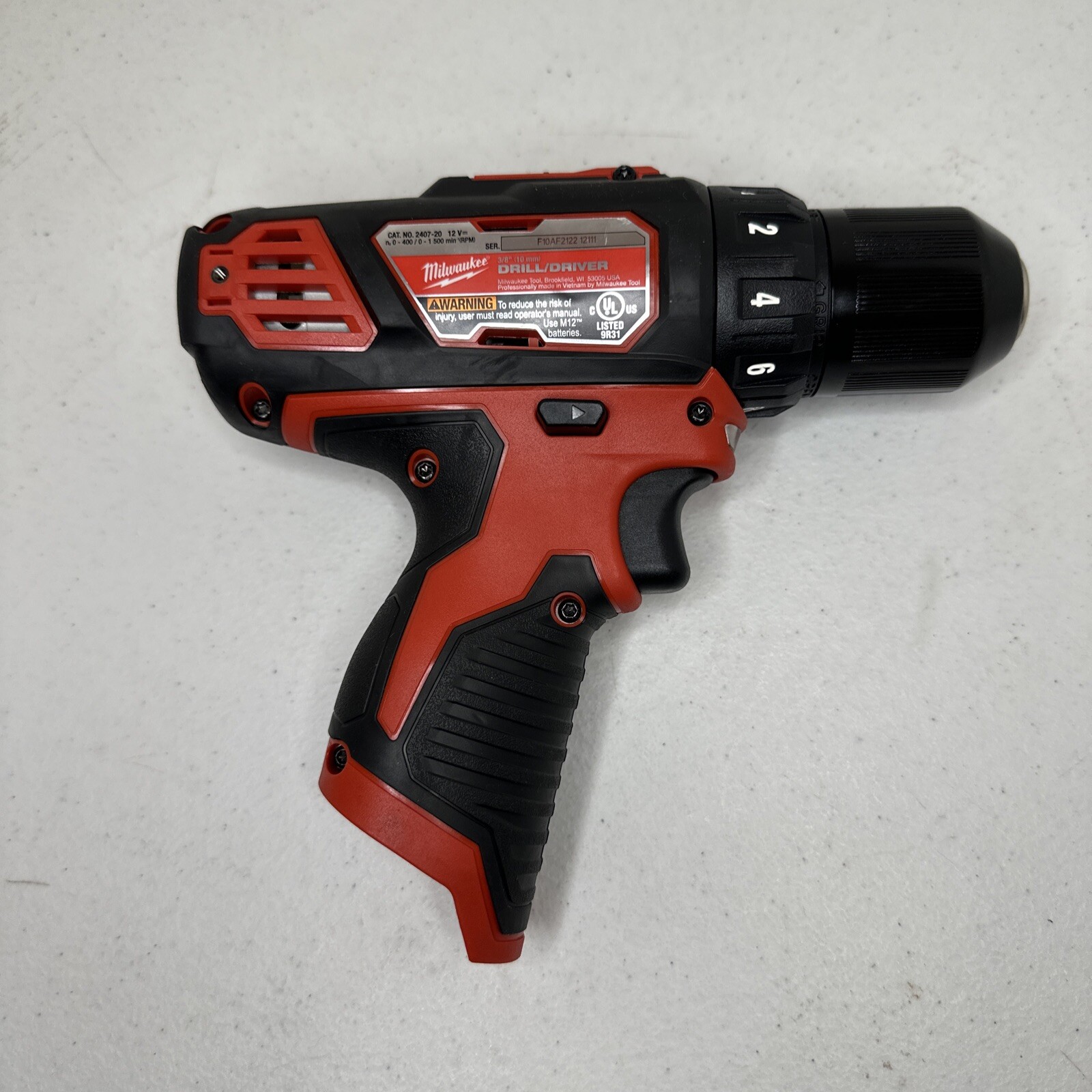 Milwaukee M12 12V Cordless Drill/Driver (240720) Tool only eBay