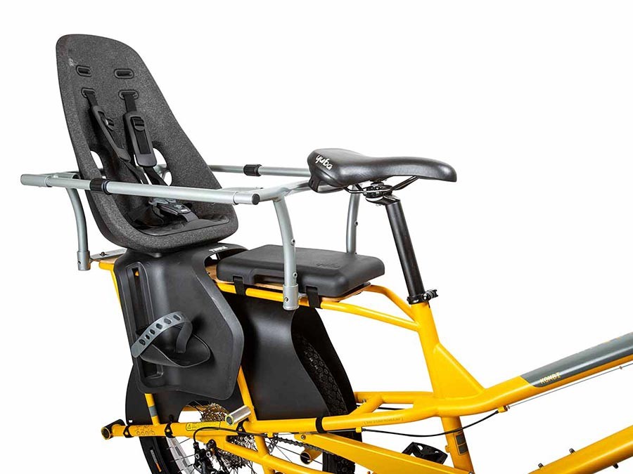 Yuba Adjustable Aluminum Monkey Bars for Longtail Bikes | 360 Passenger Safety