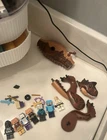 Lot of 10+ LEGO Minecraft Minifigures + Imperial Pilot + Dinosaur