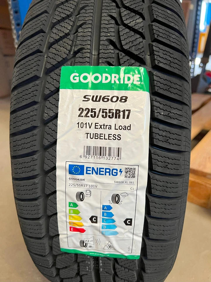 4x GOODRIDE SW608 225/55 R17 101V XL Winter Reifen Winterreifen - Bild 2 von 3
