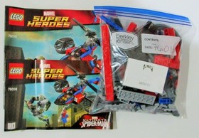 Lego marvel super heroes 76016 Spider-Helicopter Rescue complete NO MINIFIGURES