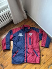 1990s England Umbro Bench Coat (Good) L