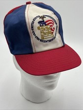 UNITED STATES CONSTITUTION BICENTENNIAL WE THE PEOPLE RED WHITE BLUE HAT CAP