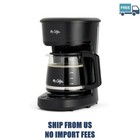 Mr. Coffee Programmable Coffee Maker, 12-Cup Coffee Maker, Black