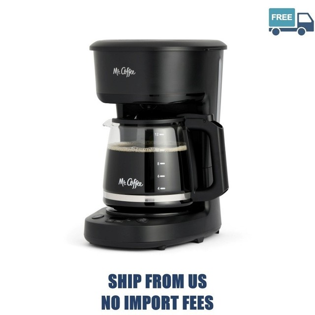 M. Coffee Programmable Cafe Maker, 12-Cup Cafetière, Noir