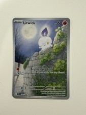 Litwick 101/086 SV White Flare Illustration Rare WHT English Holo Pokémon TCG NM on eBay