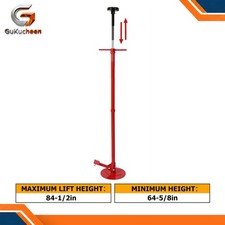 Round Base Under Hoist Lift Support Jack Stand 34 Ton Repair Tool W Pedal Round Base Under Hoist Lift Support Jack Stand 34 Ton Repair Tool W Pedal