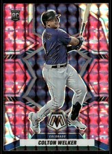 2022 Panini Mosaic Colton Welker Pink Camo Mosaic