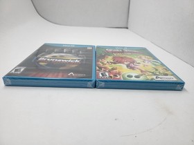 2 LOT MINT FACTORY SEALED NEW Wii U Games Giana Sisters & Brunswick pro bowling