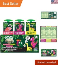 Nutritious Unsweetened Applesauce and Puree Variety for Kids - 20 Pack, 3.2 Oz