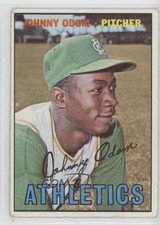 1967 Topps Blue Moon Odom Johnny Odom #282 0m2c