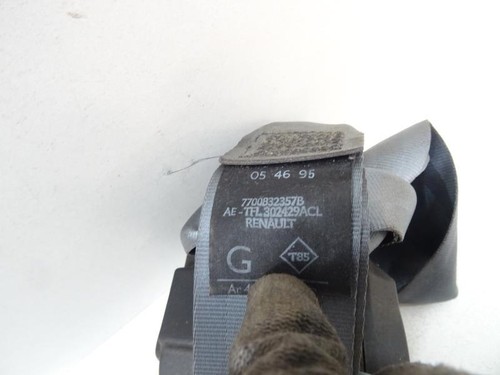 CEINTURE DE SECURITE ARRIERE GAUCHE Renault Megane Coupé (DA) 8200077124 - Photo 1/3