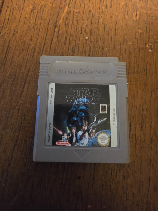 Star Wars Nintendo Game Boy Cartridge Tested Working DMG