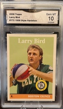 2008-09 Topps 1958-59 Variations #172 Larry Bird Graded Gem Mint 10