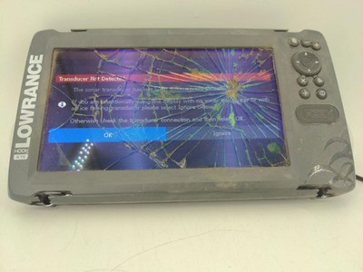 LOWRANCE HOOK 9 TS TRIPLESHOT FISH FINDER BOAT SONAR NAVI DISPLAY CHARTPLOTTER