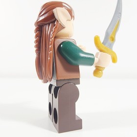 Lego Mirkwood Elf Minifigure Dark Green Outfit The Hobbit 79012 lor080