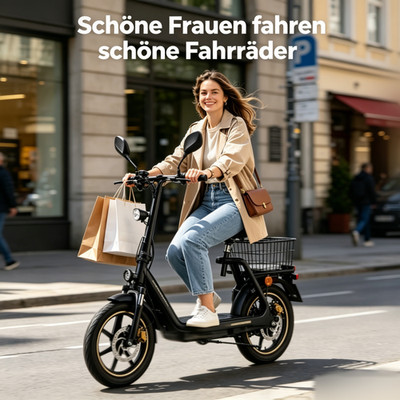 14 Zoll 48V 13AH E-Scooter Elektroroller,Mit Straßenzulassung & EEC  TWOFISH M5