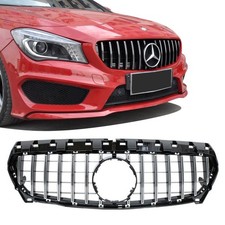 Kühlergrill Chrom passt für Mercedes CLA W117 auch CLA 45 AMG Sport-Panamericana Kühlergrill Chrom passt für Mercedes CLA W117 auch CLA 45 AMG Sport-Panamericana