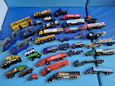 LKW Truck Konvolut Modellfahrzeuge mit Werbeaufliegern/-aufdruck Maßstab 1:87