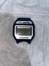 Rare Vintage Casio Melody H108 Men s Digital Alarm Watch Module 82 JDM 1980 Blue