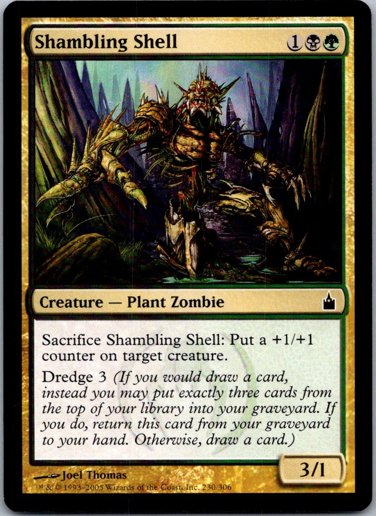 Shambling Shell C RAV #230 NM MTG Magic