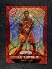 2015-16 Panini Prizm Ruby Wave #310 Delon Wright Raptors /350 RC