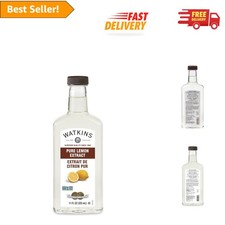 Crafted in the USA - 11oz Pure Lemon Extract for Culinary Baking Excellence