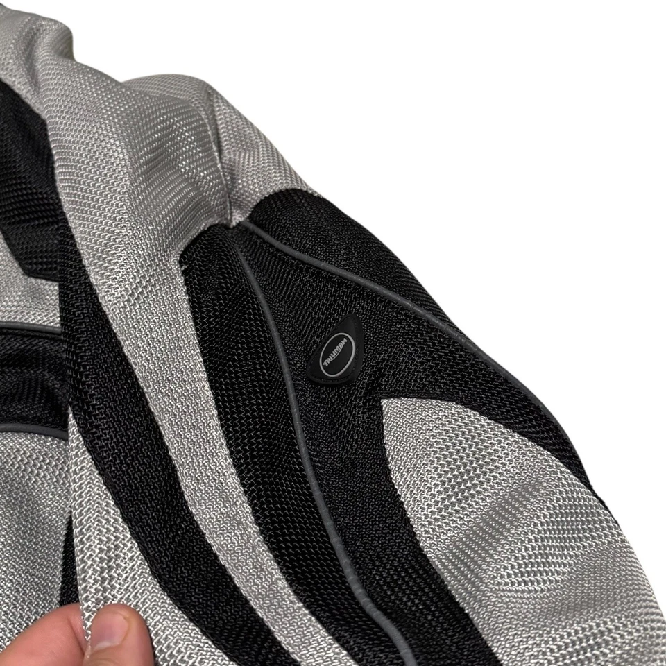 Triumph Motorcycles Mesh Padded Armored Biker Motorcycle Jacket Men 42/52 (L) - Image 2 of 4