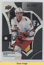 2021-22 Upper Deck Allure Black Rainbow Sebastian Aho #11 READ dz4