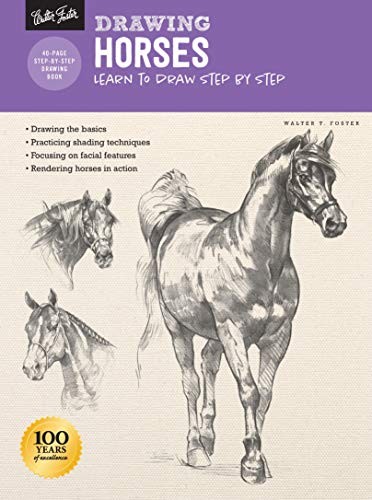 Drawing: Horses: Learn to draw step by step (How to Draw & Paint) - Image 5