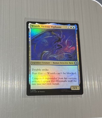 Wraith, Vicious Vigilante Marvel's Spider-Man Foil
