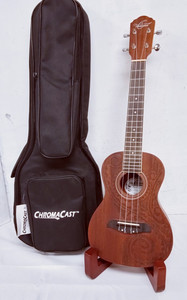 Oscar Schmidt, 4-String Tatoo Acoustic Ukulele (OU2TAT-A)