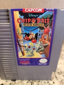 Disney's Chip 'N Dale: Rescue Rangers (Nintendo NES, 1990) Capcom - Loose Cart.