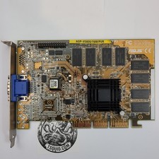 ASUS AGP-V3800/16M/PUR NVIDIA RIVA TNT2 16MB AGP Graphics Card Rev 1.02