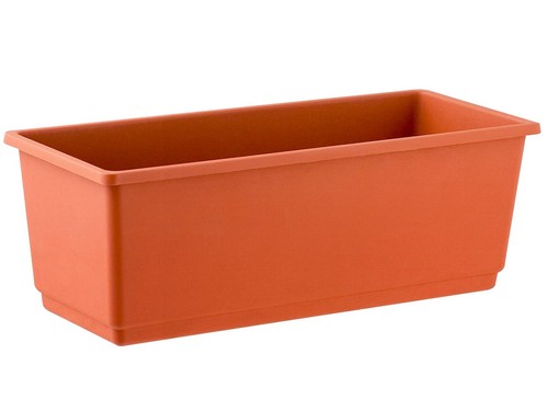 Cassetta Gerani Cotto Cm 60 1021 Marrone Euro 3 Plast - Foto 1 di 3