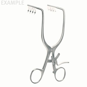 Boss Instruments REF 73-1197S Adson Cerebellum Retractor 7 1/2″ Angled 90° Sharp