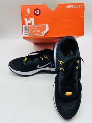 NEW Nike Air Max Alpha Trainer 4 Black Running Shoes Mens Size 10