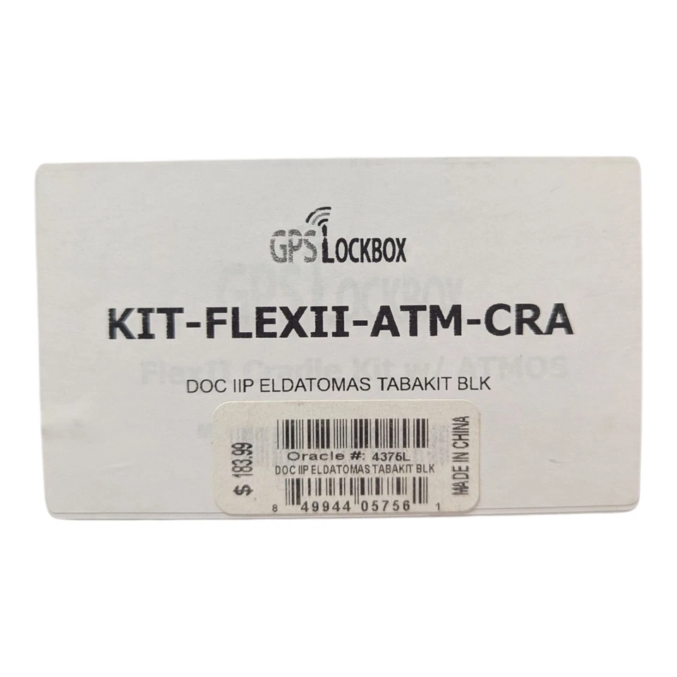 BB. GPS Lockbox Flex II Tab A Temp Control Cradle Kit Key Lock/Wiring Harness ⬇️ - Image 3 of 3