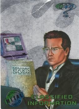 Classified Information (#27) | 1995 Fleer Batman Forever | Silver Flasher | EX
