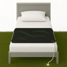 Grounding Mat for Bed King, Queen, Full Size, for Sleeping Improvement, Muscl...