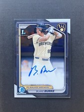 2024 Bowman Draft - Chrome Prospect Autographs Blake Burke #CPA-BB (AU, RC)