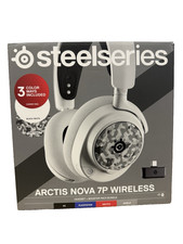 SteelSeries Exclusive Nova 7P Headset W/ Booster Pack: USB-C Wireless Bluetooth