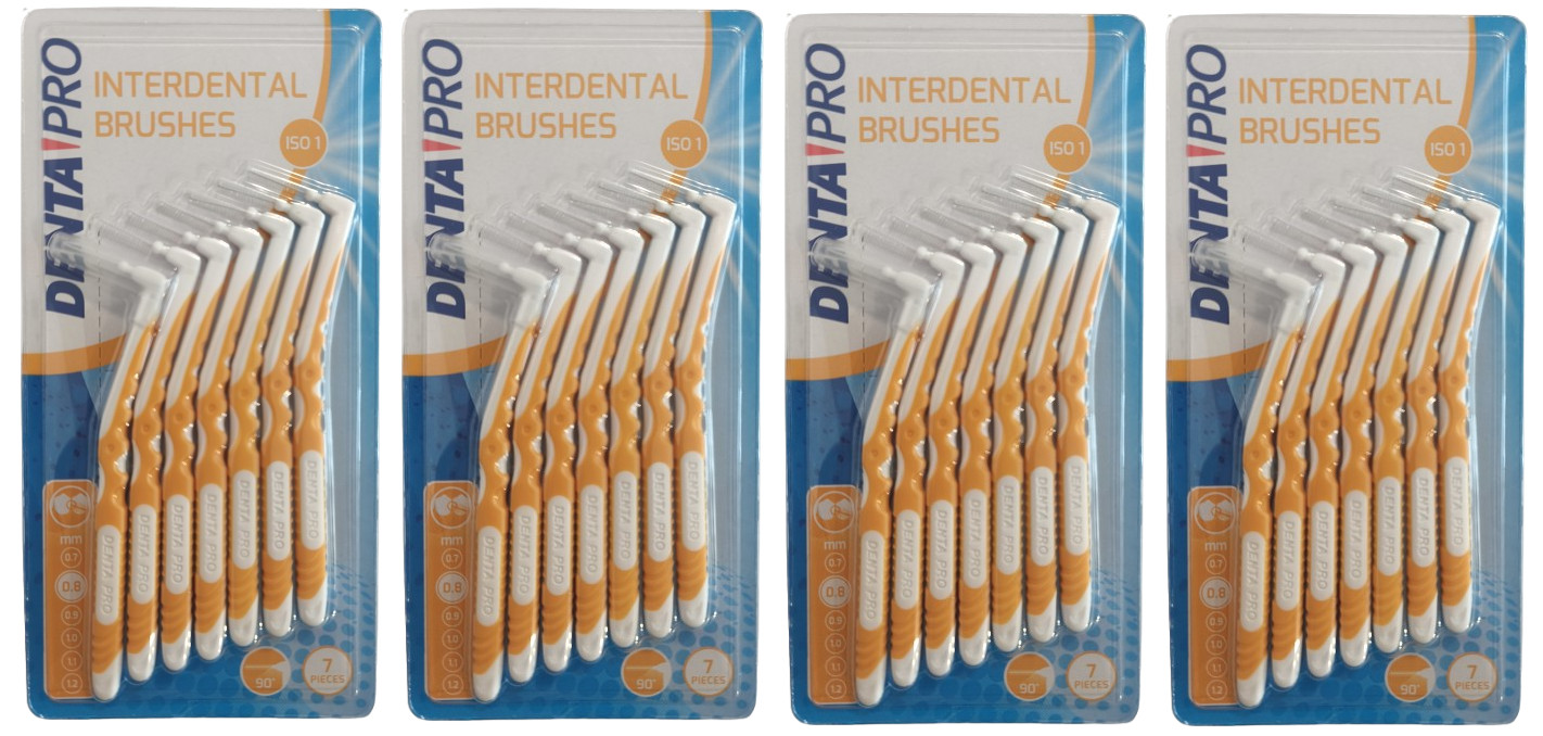 Interdentalbürsten Zahnzwischenraumbürsten Dental Bürsten 28x 0,8 / 1,0 / 1,2mm