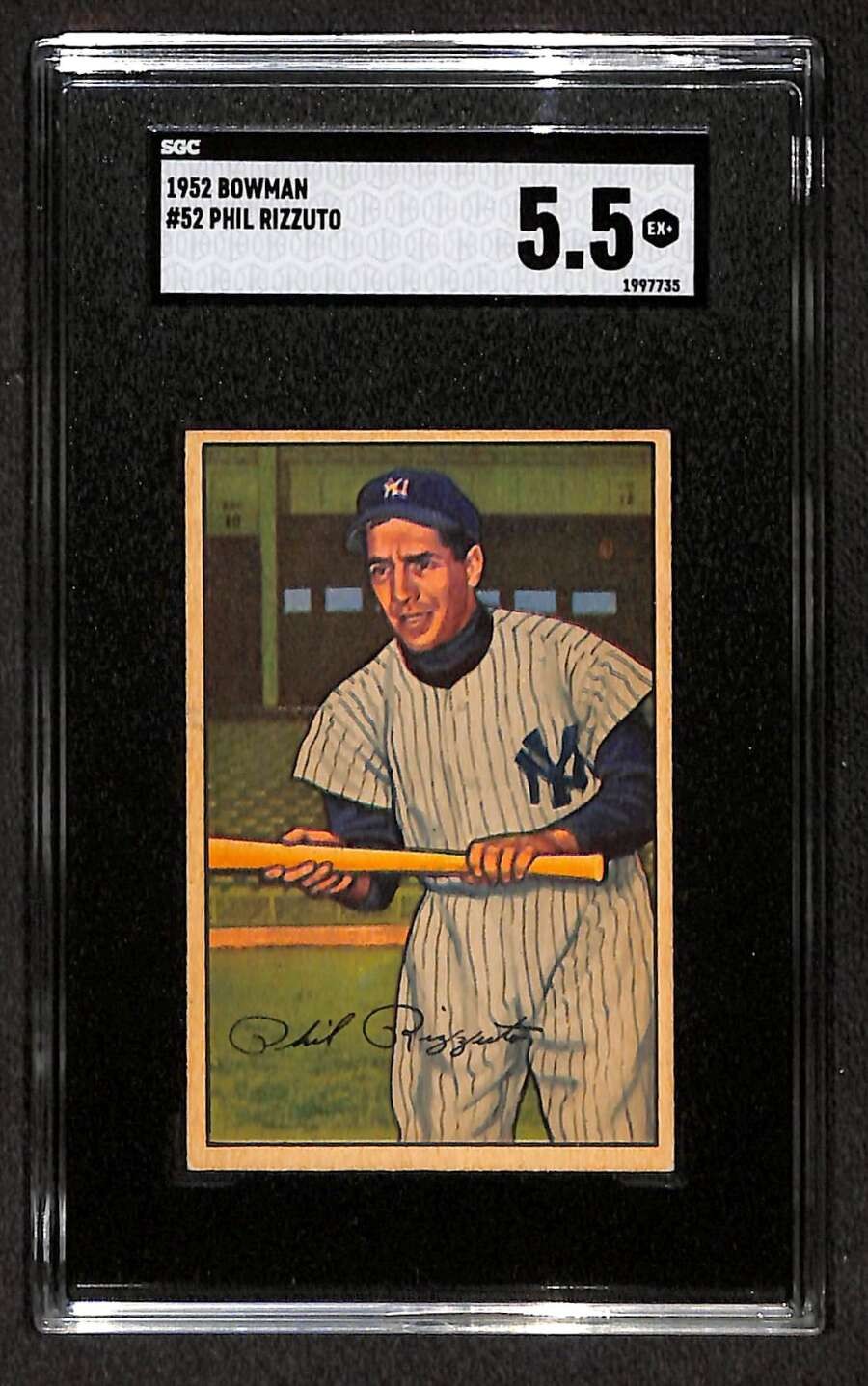 1952 Bowman #52 Phil Rizzuto HOF SGC 5.5 EX+ C103730