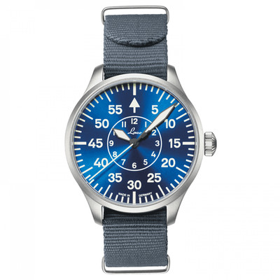 Laco Aachen Blaue Stunde 39mm Automatic | Blue Dial Stainless Steel 39mm Japanes