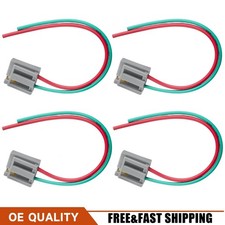 4pcs Hei Distributor Wire Harness Pigtail - Dual 12v Power Tach Connector New