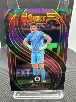 2024-25 Panini Select Premier League - Mezzanine Nick Pope Purple Prizm /140