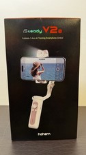 Hohem iSteady V2S Portable 3- Smartphone Gimbal Stabilizer Pink  White
