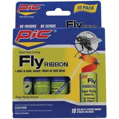 PIC FR10B Fly Ribbon Bug & Insect Catcher, 10 pk - product listing photo